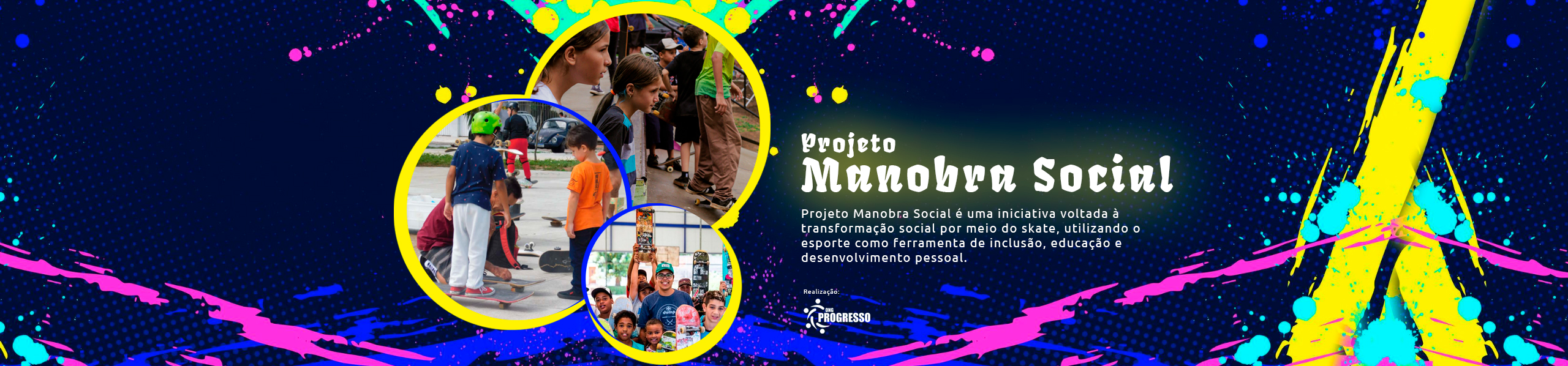 Banner: Projeto Manobra Social